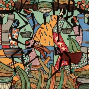 Нгазанья "Рынок" Начало 1970-х. Предоставлено: Государственный Музей Востока.