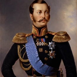 Неизвестный художник второй половины XIX века "Портрет императора Александра II". Предоставлено: Музеи Московского Кремля.