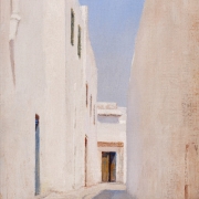 Александр Рубцов "Солнечная улица, Тунис" 1925. Предоставлено: Государственная Третьяковская галерея.