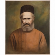 Шойхет Моше Давид Мушаев (1850-1932) из Бухары. 1915. Предоставлено: Еврейский музей и центр толерантности.