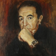 Дмитрий Налбандян "Автопортрет" 1976. Предоставлено: Московский музей современного искусства.