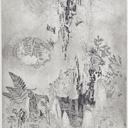 Дмитрий Плавинский "Китайский пейзаж" 1969. Собрание Музея AZ.