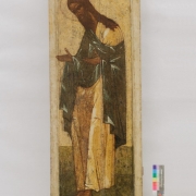 Икона "Пророк Иоанн Предтеча" после реставрации. Предоставлено: Государственный Исторический музей.