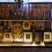 Иконостас церкви святителя Григория Армянского после завершения работ. Предоставлено: Государственный Исторический музей.