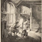 Адриан ван Остаде "Художник в мастерской". Около 1647. Предоставлено: Фонд «IN ARTIBUS».