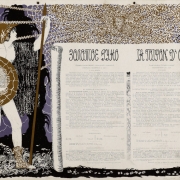 Николай Феофилактов "Рекламный плакат подписки на журнал "Золотое руно" на 1906 год" 1905. Предоставлено: © Государственная Третьяковская галерея.