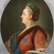 Портрет Екатерины II. Франция. XIX век. Предоставлено: МГОМЗ Коломенское - Измайлово.
