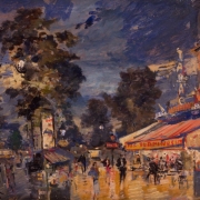 Константин Коровин "Париж" 1900. Предоставлено: Галерея "Веллум".