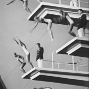 Лев Бородулин "Водный фестиваль" 1960. © Borodulin Collection. Предоставлено: Еврейский музей и центр толерантности.