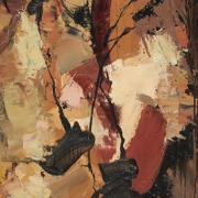 Лев Кропивницкий "Исчезновение траектории" 1967. Предоставлено: © Государственная Третьяковская галерея.