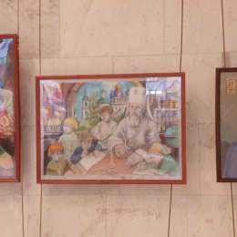 X Городская выставка работ изобразительного и декоративно-прикладного искусства «Рука мастера». Предоставлено: Российская национальная библиотека, Санкт-Петербург.
