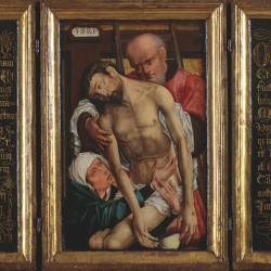 Нидерландский мастер начала XVI века "Снятие с креста". © Предоставлено: Государственный Эрмитаж.