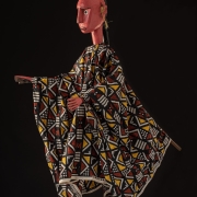 Марионетка в виде девушки Npogotigi. Бамако, Республика Мали. 1950-е. Предоставлено: Государственный Музей Востока.