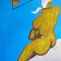 Олег Цыба "Венера перед зеркалом". Предоставлено: Галерея Alma Mater.