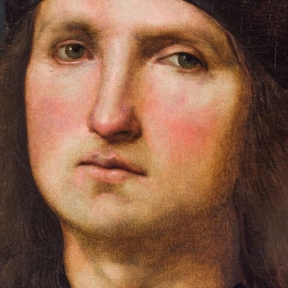 Деталь портрета после реставрации. Предоставлено: © Государственный Эрмитаж.