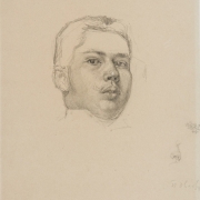 Константин Сомов "Автопортрет" 1893. Предоставлено: © Государственная Третьяковская галерея.