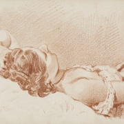 Михаил Петрович Клодт "Спящая женщина" 1858-1859. Предоставлено: © Государственная Третьяковская галерея.