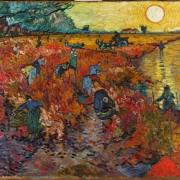 Винсент ван Гог "Красные виноградники в Арле. Монмажор" 1888. Предоставлено: © ГМИИ имени А.С. Пушкина.