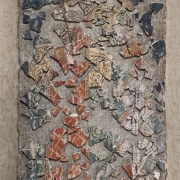 Копия фрагмента фреско-темперной стенописи  "Пророк Данил". Предоставлено: Парк "Зарядье".