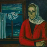 Олег Лошаков "Шум моря. Женский портрет". Предоставлено: © Государственная Третьяковская галерея.