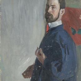 Степан Яремич "Автопортрет" 1900-е. Предоставлено: © Государственный Русский музей.