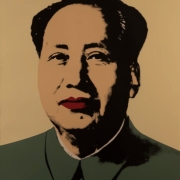 Энди Уорхол "Мао" 1984.. Предоставлено: Еврейский музей и центр толерантности.