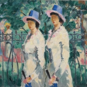 Казимир Малевич "Две сестры" 1930. Предоставлено: © Государственная Третьяковская галерея.