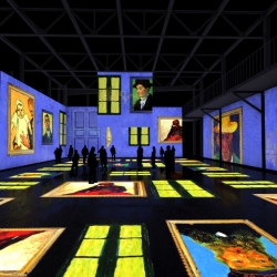 Мультимедиа-выставка «Ван Гог. Письма к Тео». Предоставлено: Центр цифрового искусства Artplay Media.