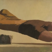Дейнека А. А. "Вратарь" 1934. Предоставлено: Государственная Третьяковская галерея.