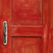 М.А. Рогинский "Красная дверь" 1965 (1994). Предоставлено: Государственная Третьяковская галерея.