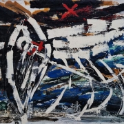Виктор Казарин "Ворона неворона" 1986. Частное собрание. Предоставлено: Государственная Третьяковская галерея.