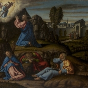 Джироламо Галицци, прозванный Джироламо да Сантакроче (?) "Моление о чаше" После 1510-1515. Предоставлено: © Государственный Эрмитаж.