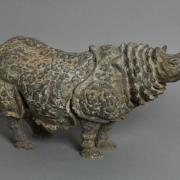 А.В. Марц "Индийский носорог". Предоставлено: Государственный Дарвиновский Музей.