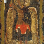 Явление Архангела Михаила Иисусу Навину. Северо-Восточная Русь (?), 1180-е (?). © Музеи Московского Кремля.