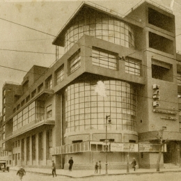 Клуб профсоюза коммунальщиков им. Зуева. Москва, 1930. Государственный музей архитектуры имени А.В. Щусева. Предоставлено: Центр "Зотов".