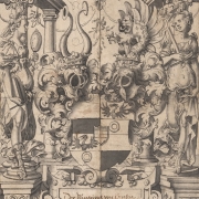 Йост Амман «Проект гербового витража». Около 1560. Предоставлено: © Государственный Эрмитаж.