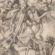 Мартин Шонгауэр «Терзание святого Антония» 1470-е. Предоставлено: © Государственный Эрмитаж.