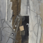 Пабло Пикассо "Флейта и скрипка" 1913. Фото: Демидов, Синявский. Государственный Эрмитаж. Предоставлено: Фонд V-A-C.