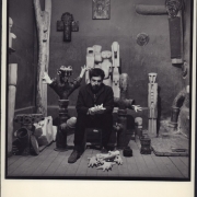 Вадим Сидур в мастерской, конец 1970-х. Фото Эдуард Гладков. Предоставлено: Московский музей современного искусства.