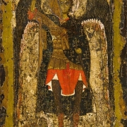 Явление Архангела Михаила Иисусу Навину. Северо-Восточная Русь (?), 1180-е (?). © Музеи Московского Кремля.