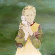 Таня Рауш «Девочка с маленькой куклой» 2023. Предоставлено: Галерея Тираж 1/1.