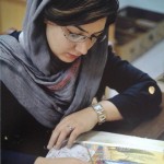Художница Насрин Батени (Иран)