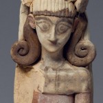 Подвесная плита с фигурой богини. Конец VII – начало VI в. до н.э.
