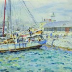 Геннадий Ладыженский "Порт. Черное море" 1902
