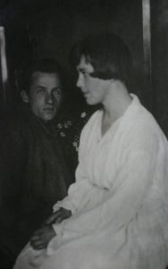 Виктор Тоот и Вера Кизевальтер в день свадьбы, 6 ноября 1921 г.