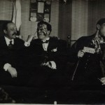 Андрей Шемшурин, Давид Бурлюк, Владимир Маяковский - Москва.1914