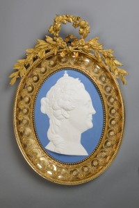 Медальон с профильным портретом Екатерины II. 1770-е-1790-е.