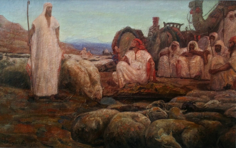 Василий Кучумов "Иаков и Рахиль" 1914