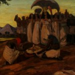 Василий Кучумов "Египетская царевна находит Моисея" 1914-1915