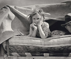 Доротея Ланж "Беженцы из Оклахомы" 1935